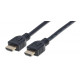 Cable HDMI 1.4 retardante de fuego, CL3 de 10 m 
